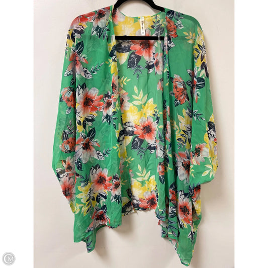 Kimono By Emerald In Green, Size: Osfm