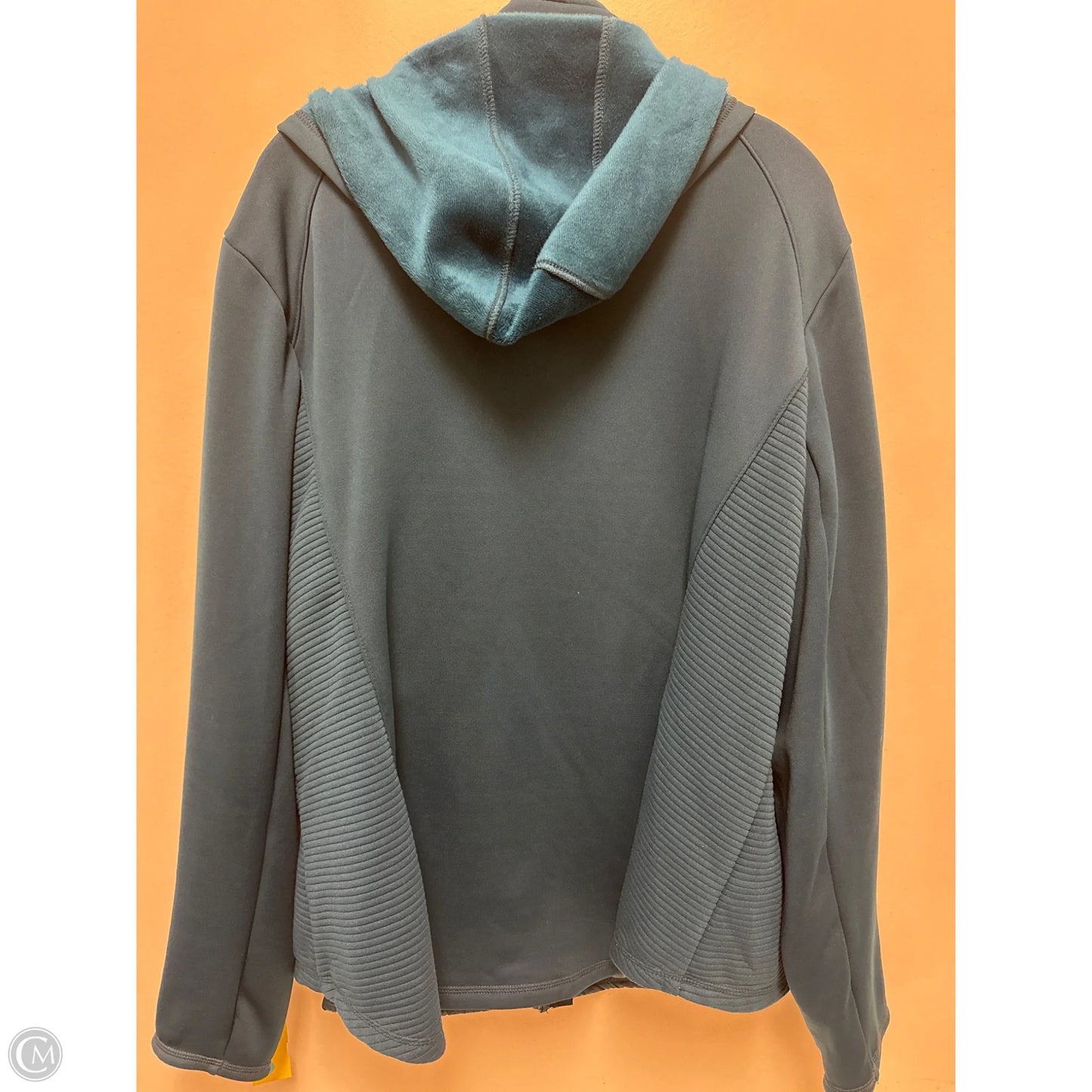 Athletic Jacket By Tek Gear In Blue, Size: 3x