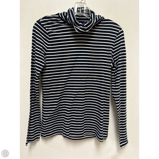 Top Long Sleeve By Talbots In Striped Pattern, Size: Xs