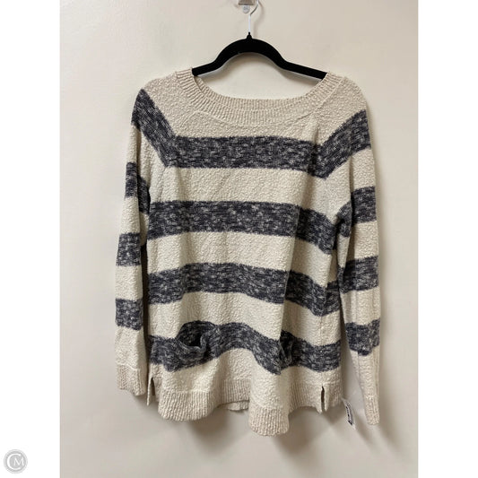Sweater By Lou And Grey In Striped Pattern, Size: L