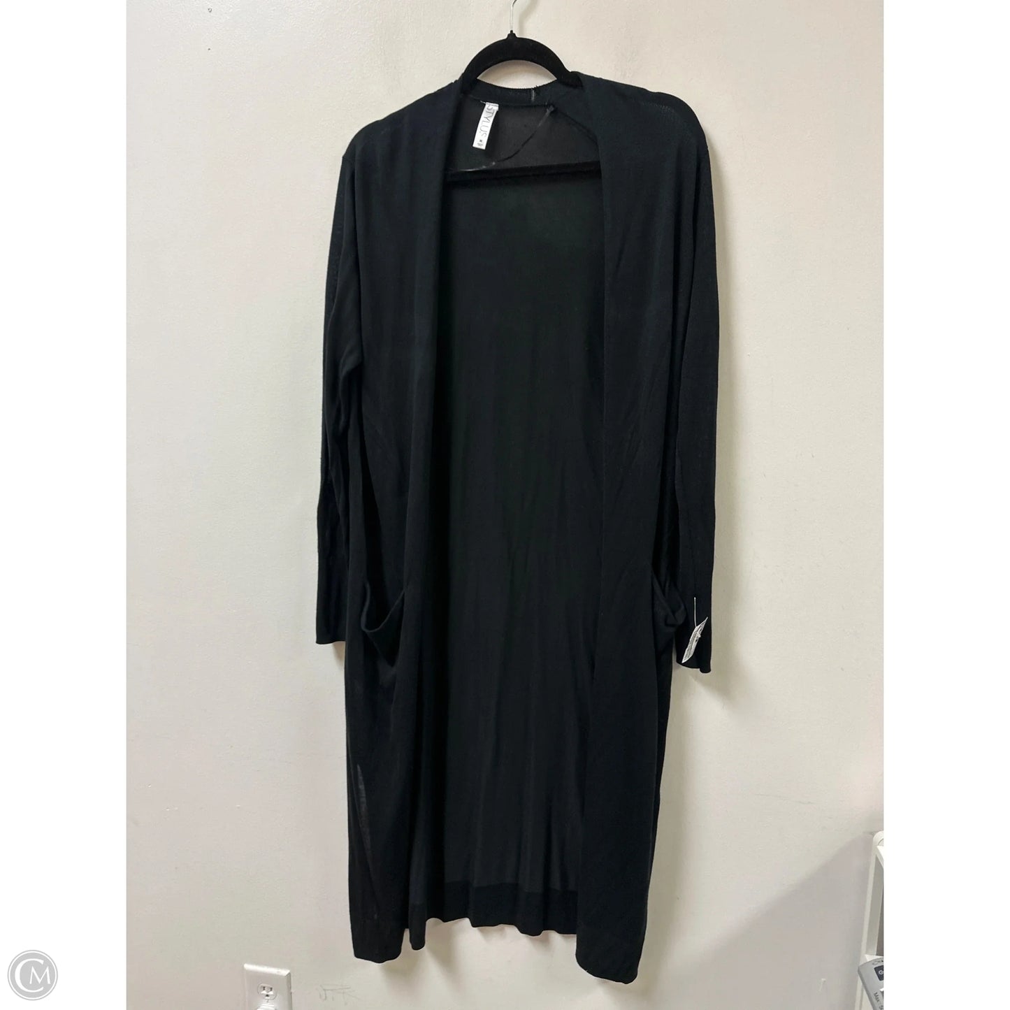 Cardigan By Stylus In Black, Size: M