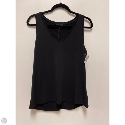 Top Sleeveless By Express In Black, Size: S