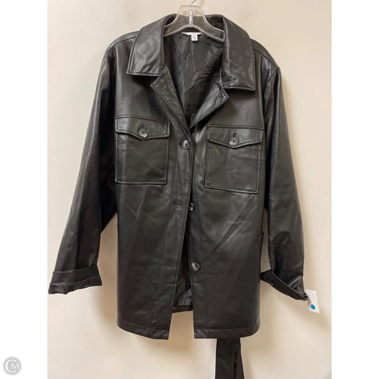 Coat Other By Time And Tru In Black, Size: 1x