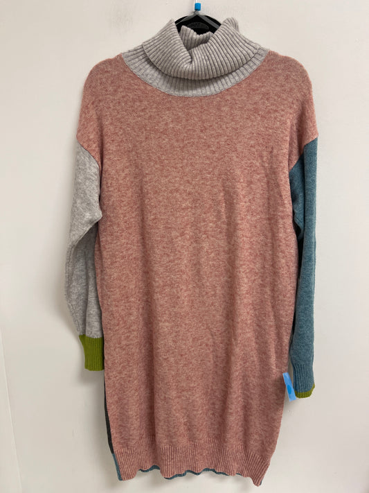 Sweater By Solutions In Grey, Size: L