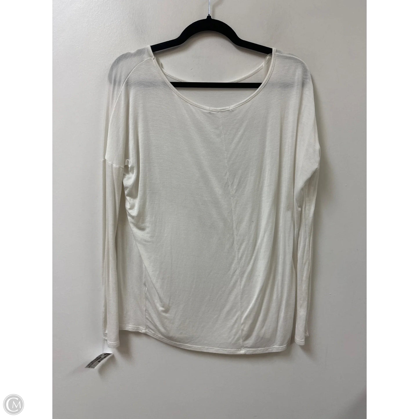 Top Long Sleeve By Sweet Claire In White, Size: M