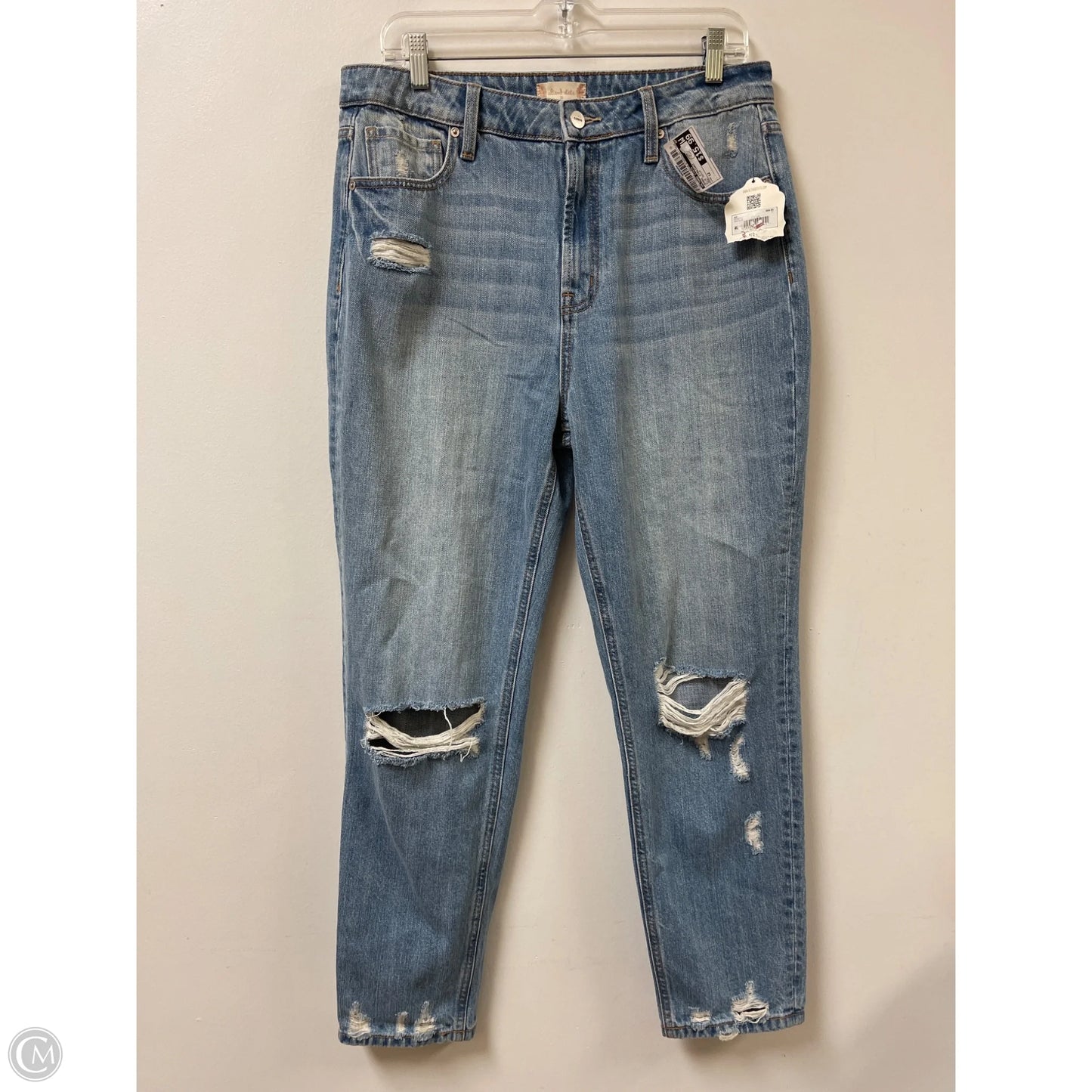 Jeans Straight By Altard State In Blue Denim, Size: 12