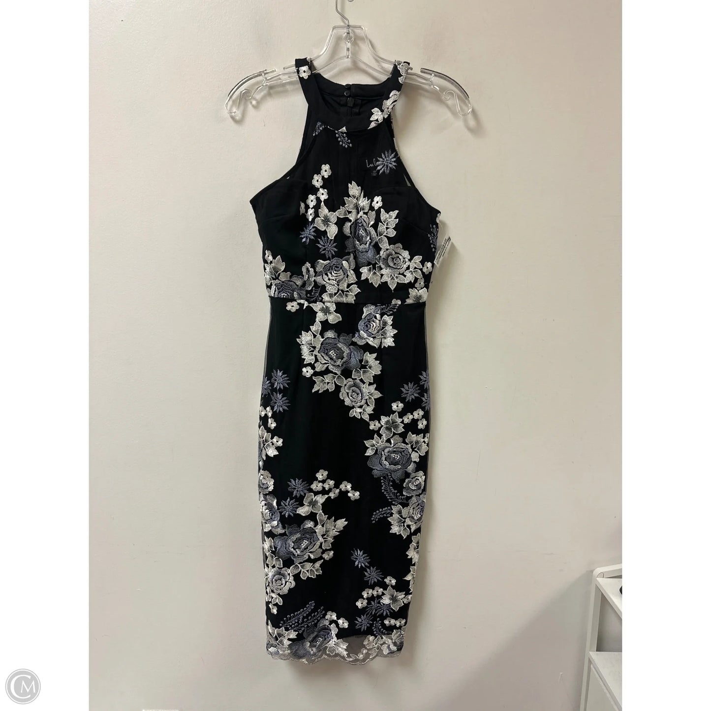 Dress Casual Midi By Lulus In Black, Size: Xs