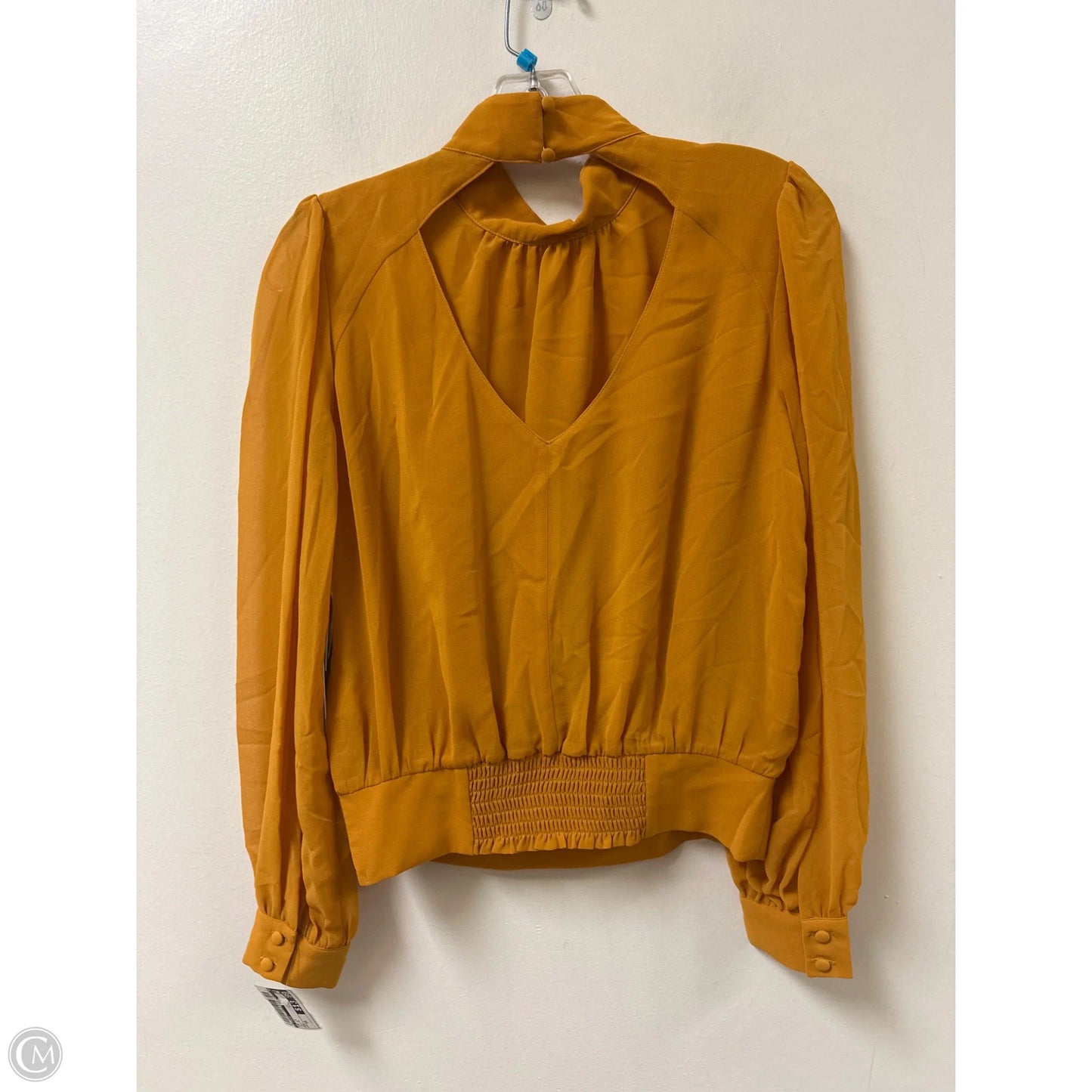 Top Long Sleeve By 1.state In Yellow, Size: Xs