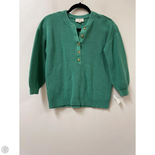 Sweater By Loft In Green, Size: Mp