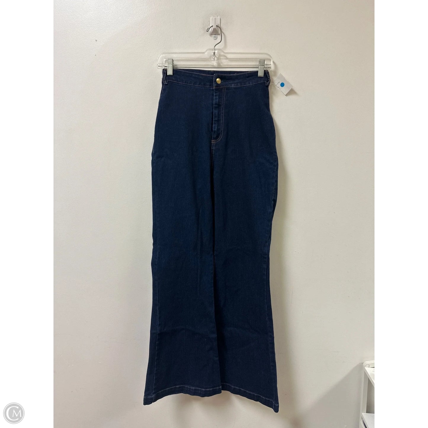 Jeans Flared By Clothes Mentor In Blue Denim, Size: 8