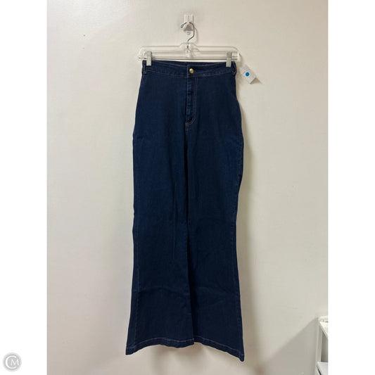 Jeans Flared By Clothes Mentor In Blue Denim, Size: 8