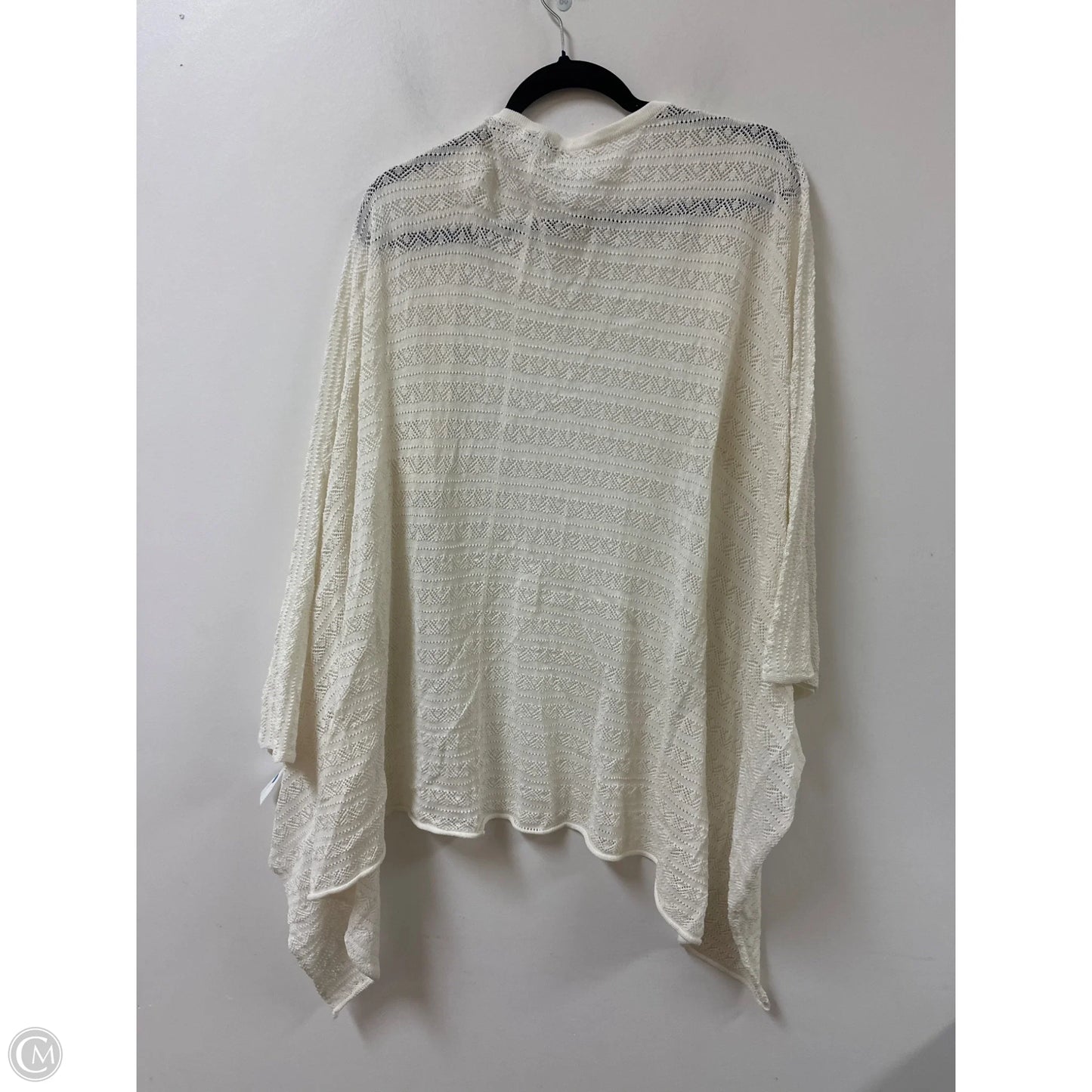 Cardigan By Current Air In Cream, Size: S