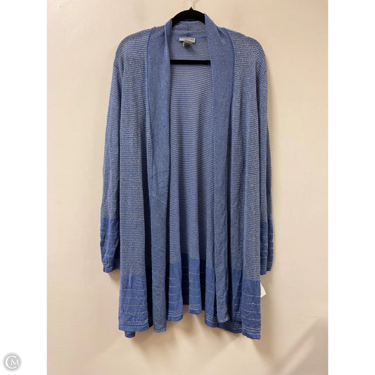 Cardigan By Catherines In Blue, Size: 3x