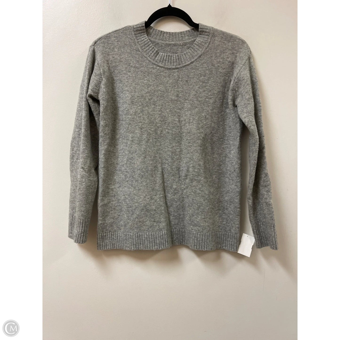 Sweater By Clothes Mentor In Grey, Size: S