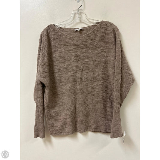 Top Long Sleeve By Vila Milano In Brown, Size: S