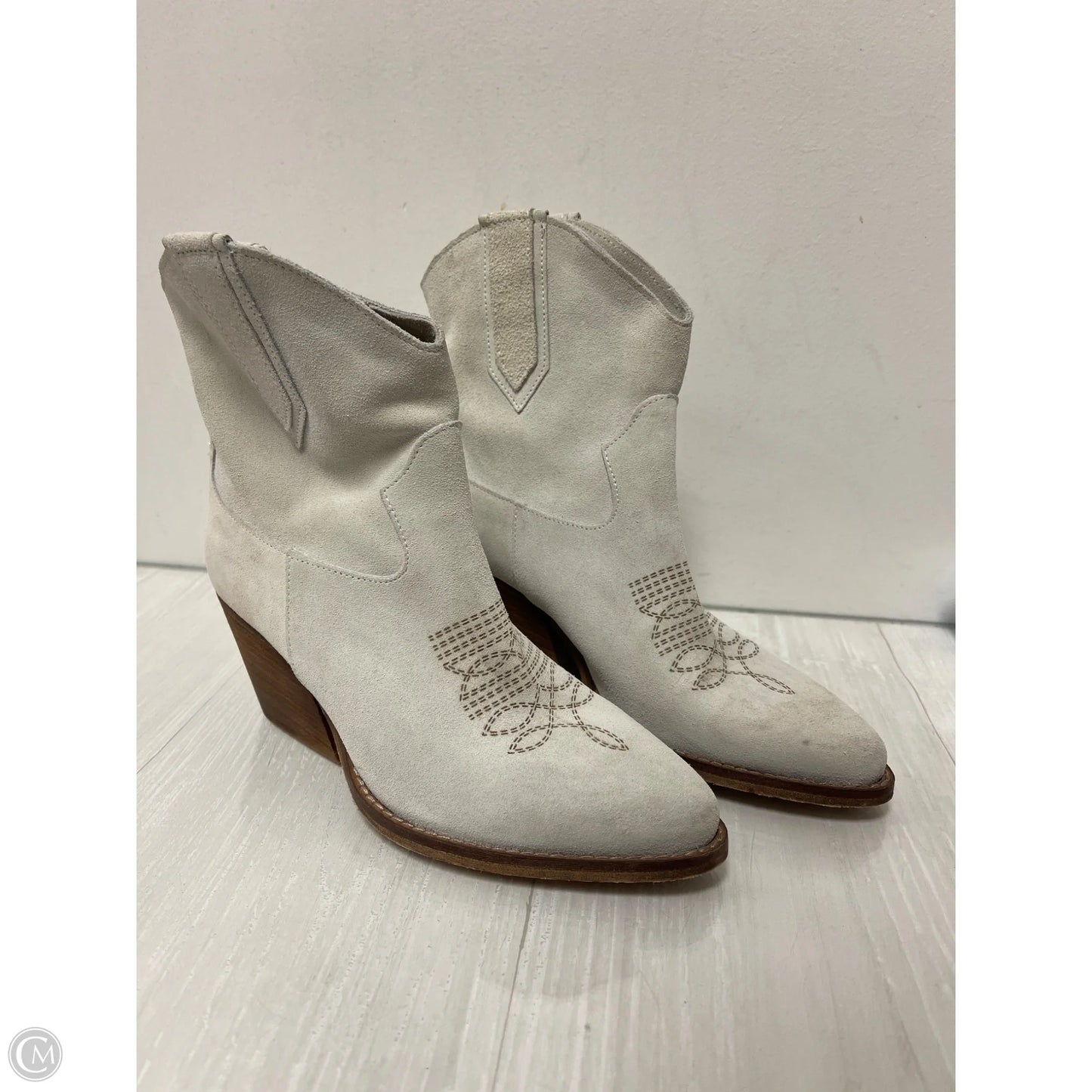 Boots Western By Cma In Grey, Size: 6.5