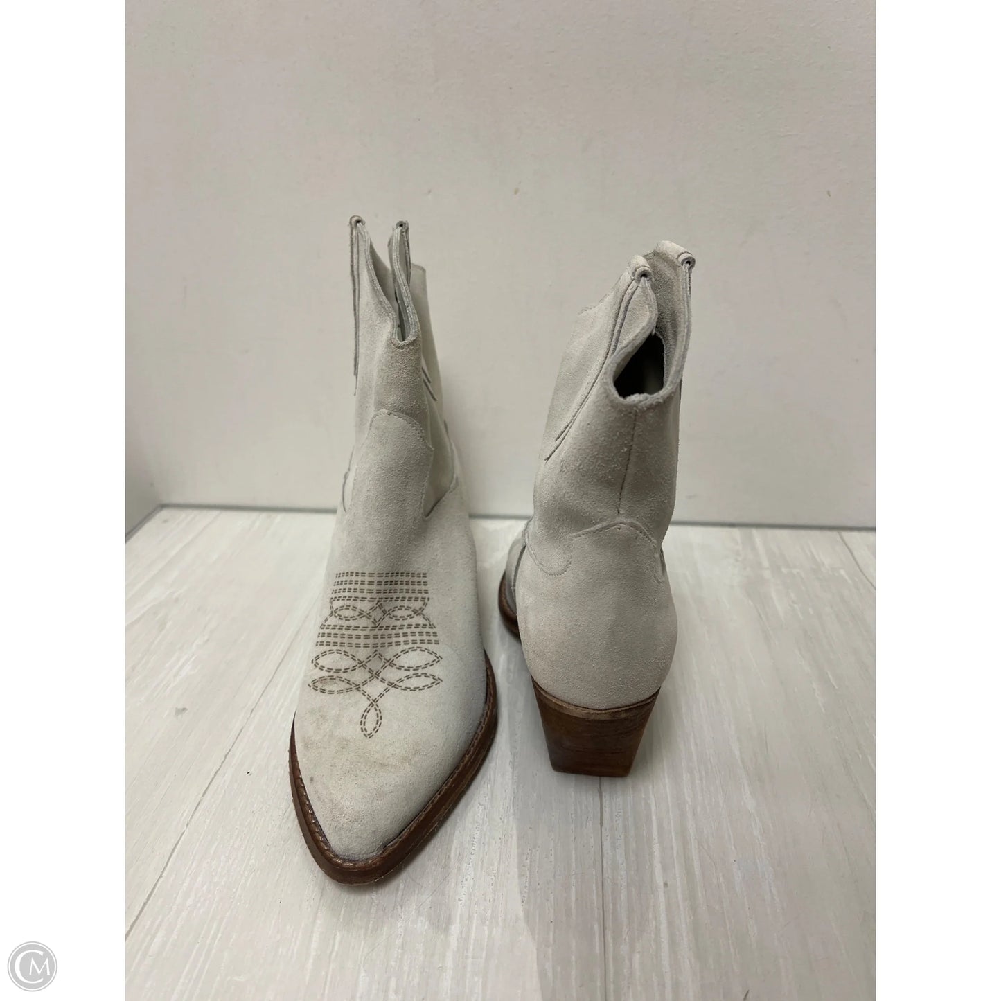 Boots Western By Cma In Grey, Size: 6.5