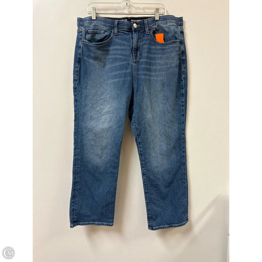 Jeans Straight By Torrid In Blue Denim, Size: 18