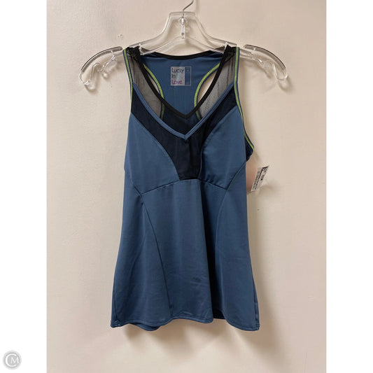 Athletic Tank Top By Lucky In Love In Navy, Size: S