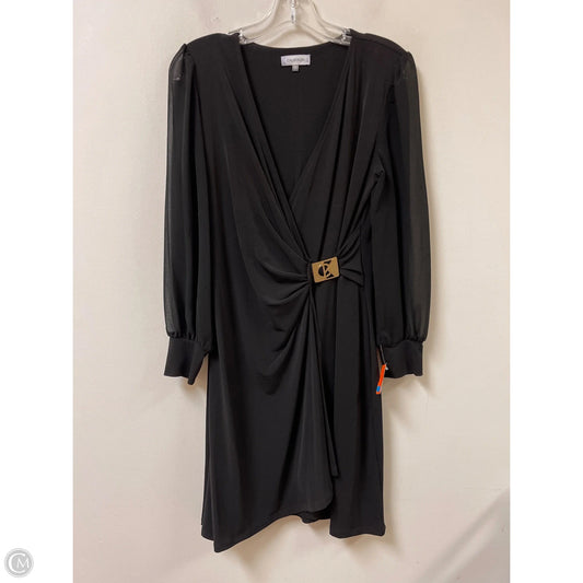 Dress Casual Short By Calvin Klein In Black, Size: Xs