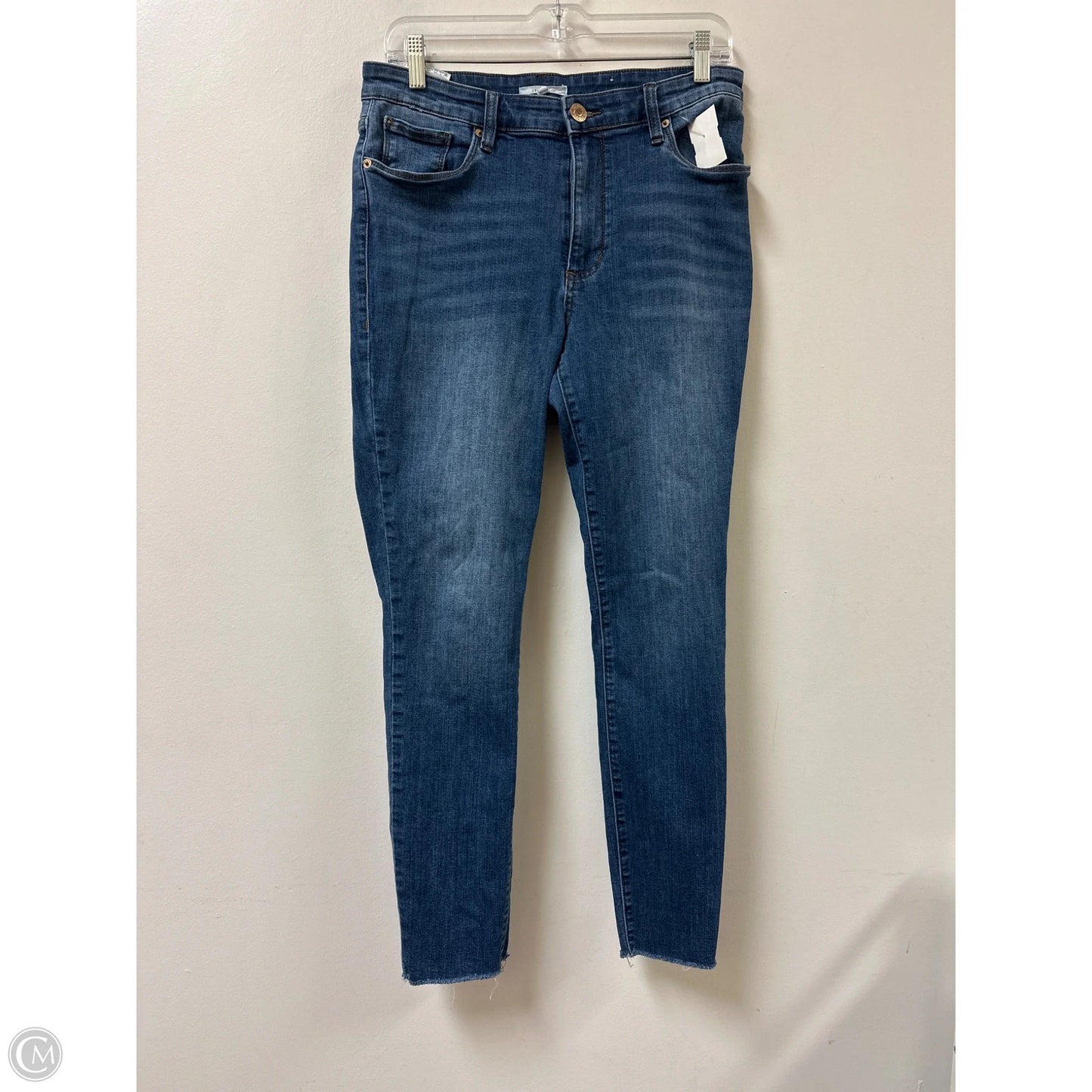 Jeans Skinny By Sts Blue In Blue Denim, Size: 10