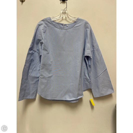 Top Long Sleeve By Clothes Mentor In Striped Pattern, Size: M