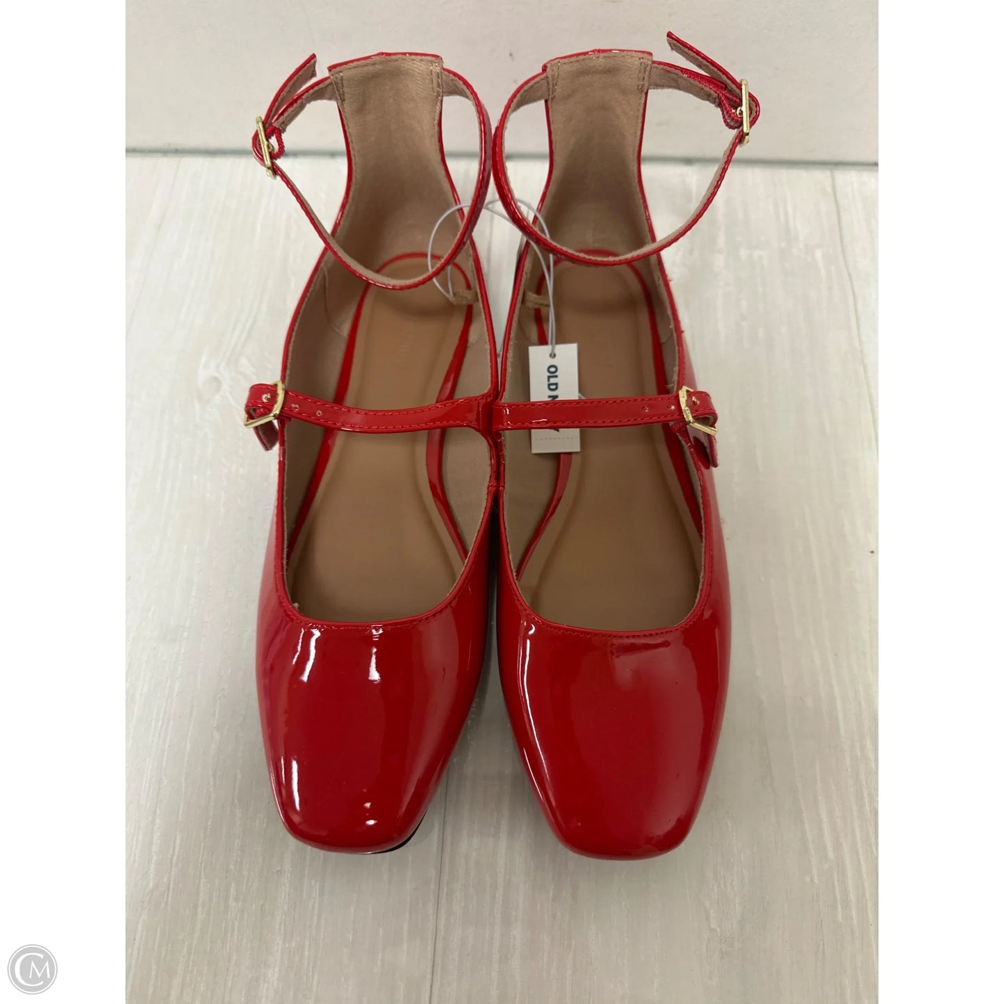 Shoes Flats By Old Navy In Red, Size: 7.5