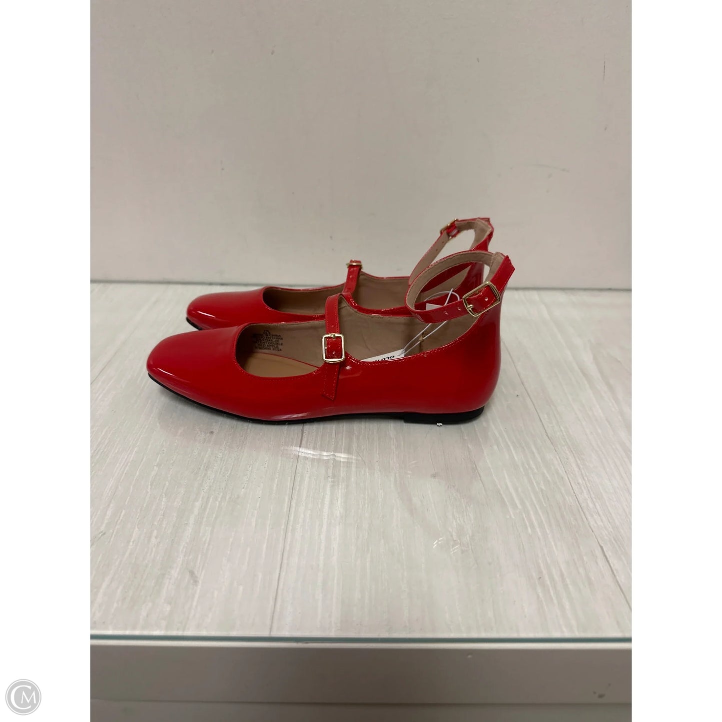 Shoes Flats By Old Navy In Red, Size: 7.5
