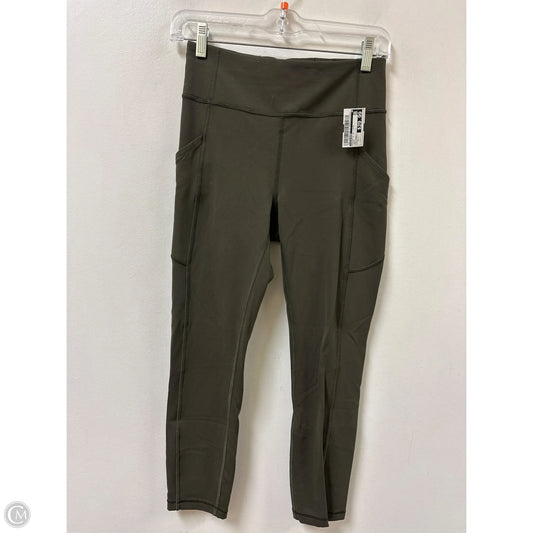 Athletic Leggings By Lululemon In Green, Size: S
