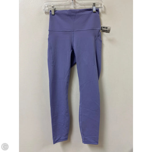 Athletic Leggings By Lululemon In Purple, Size: S