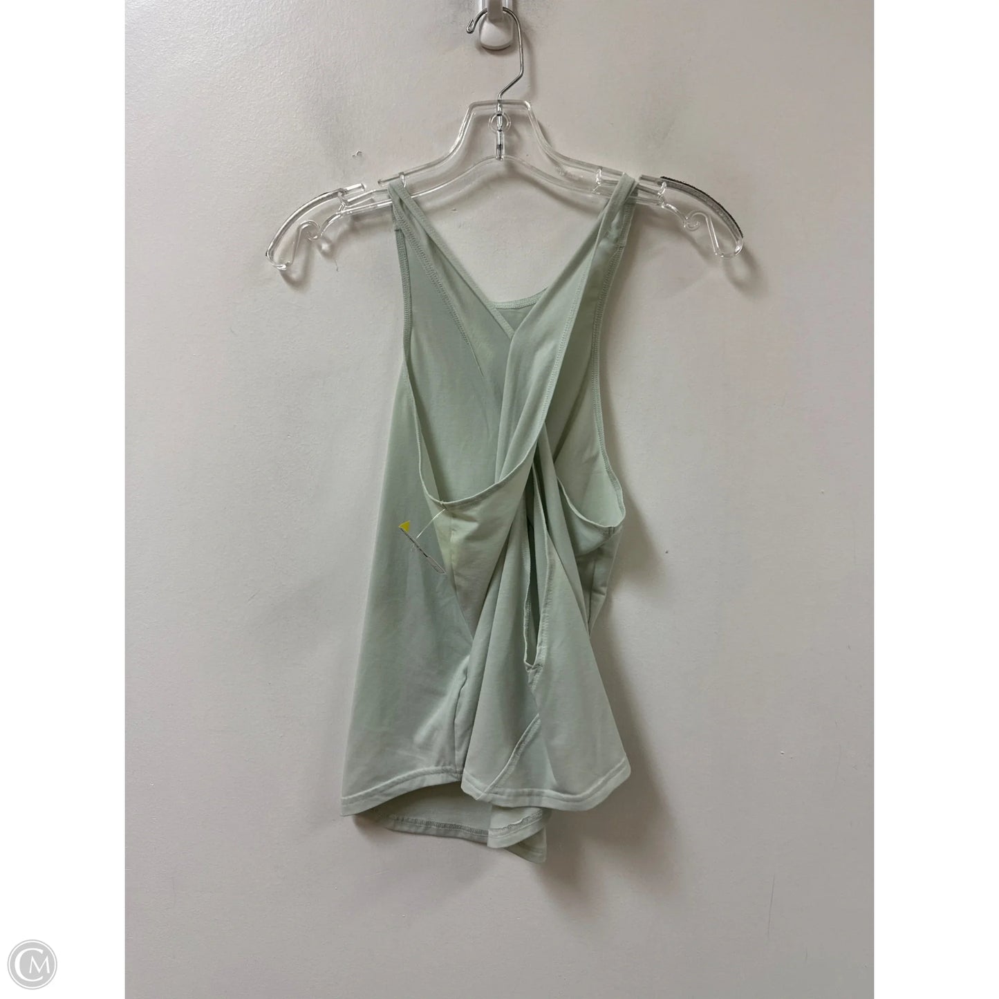 Athletic Tank Top By Adidas In Green, Size: M