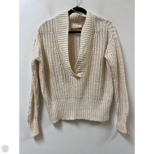 Sweater By Pilcro In Cream, Size: Sp