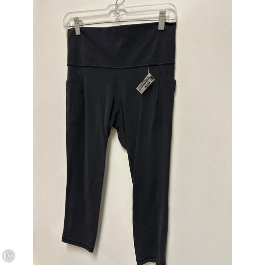 Athletic Leggings By Athleta In Black, Size: M