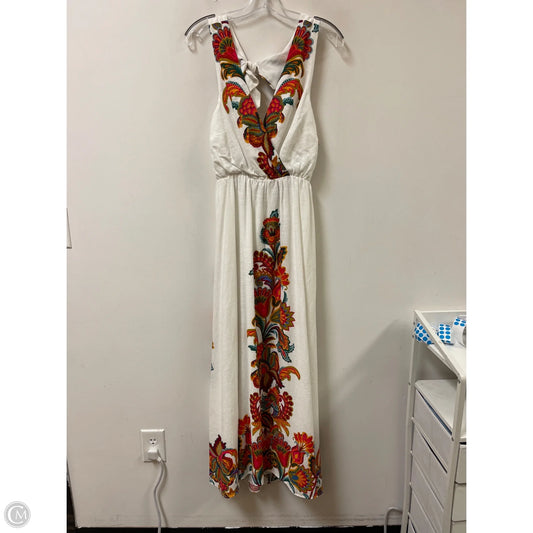 Dress Casual Maxi By Halogen In White, Size: M