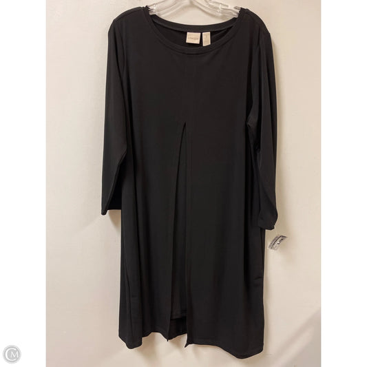 Dress Casual Short By Chicos In Black, Size: Xlp