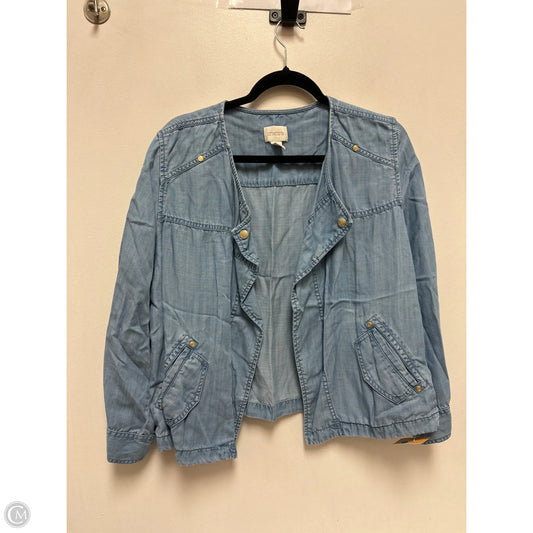 Cardigan By Chicos In Blue, Size: L
