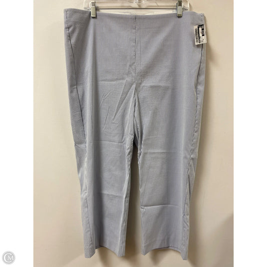 Pants Other By Chicos In Blue & White, Size: 16