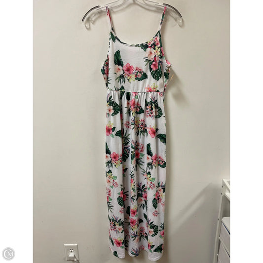 Dress Casual Maxi By Clothes Mentor In Floral Print, Size: S