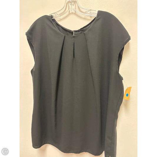 Top Sleeveless By Clothes Mentor In Black, Size: Xl