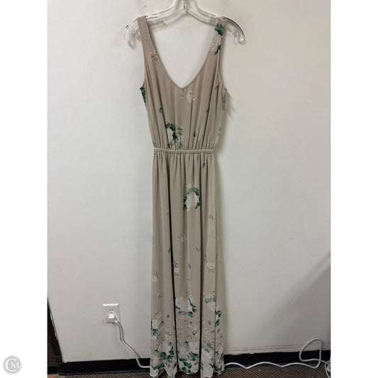 Dress Casual Maxi By Mumu In Cream, Size: Xs