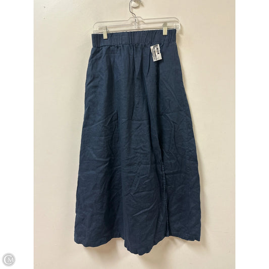 Skirt Maxi By Quince In Navy, Size: 4