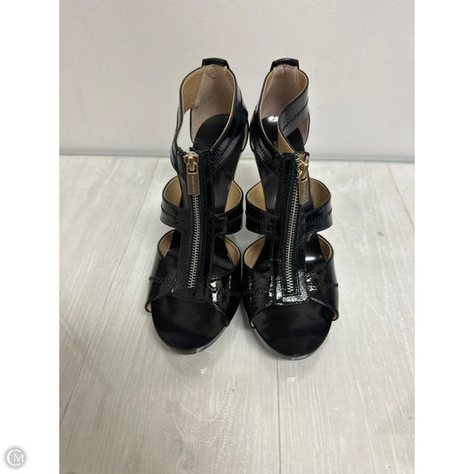 Shoes Heels Block By Michael By Michael Kors In Black, Size: 11