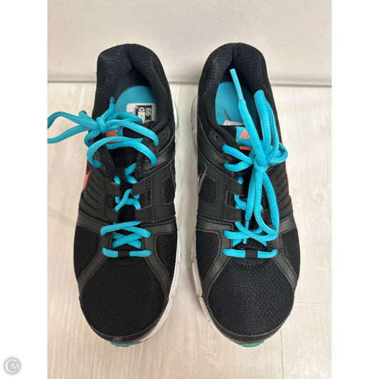 Shoes Athletic By Nike In Black & Blue, Size: 8