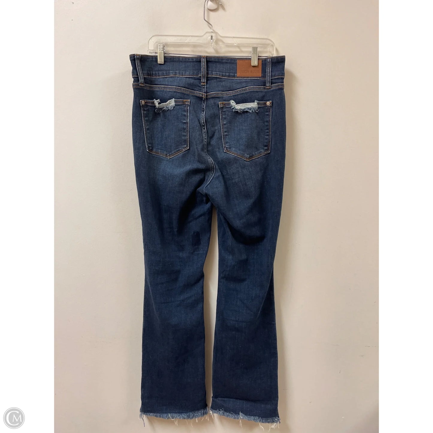 Jeans Boot Cut By Judy Blue In Blue Denim, Size: 14