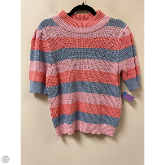 Sweater Short Sleeve By Fate In Multi-colored, Size: S