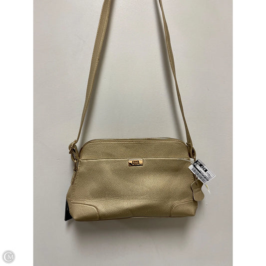 Crossbody Leather By Peck And Peck, Size: Medium