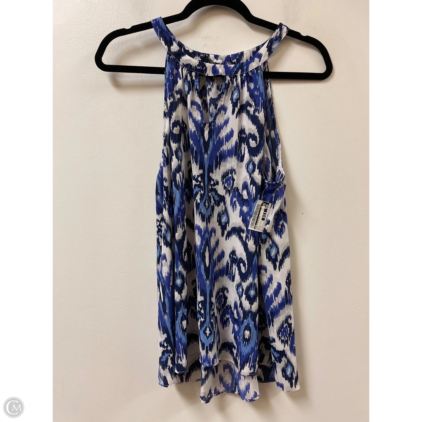 Top Sleeveless By Inc In Blue, Size: L