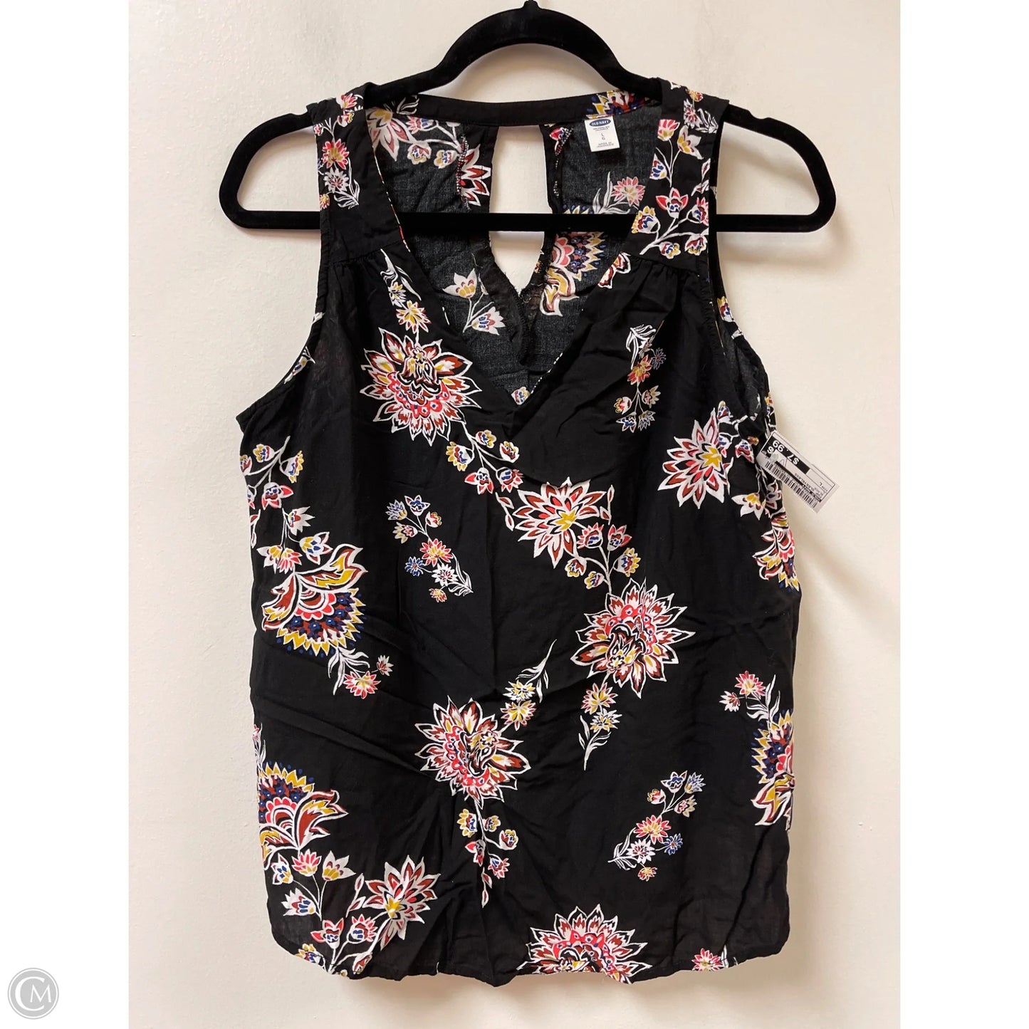 Top Sleeveless By Old Navy In Black, Size: L