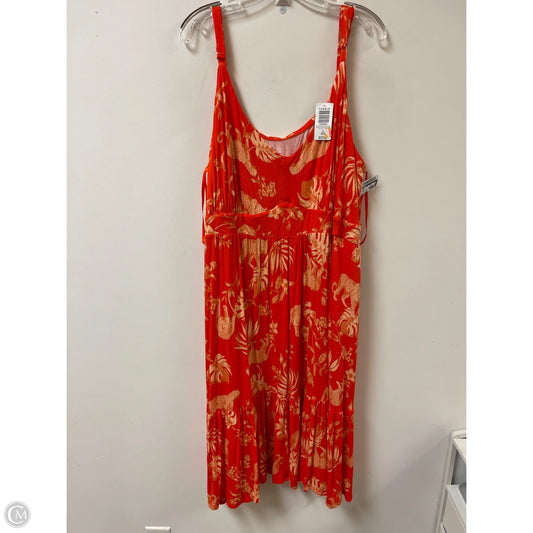 Dress Casual Short By Torrid In Orange, Size: 2x