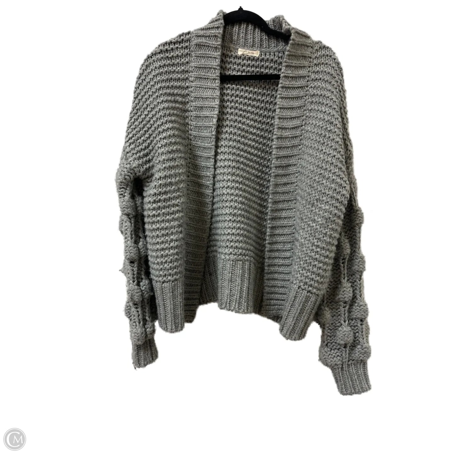 Cardigan By Elan In Grey, Size: S